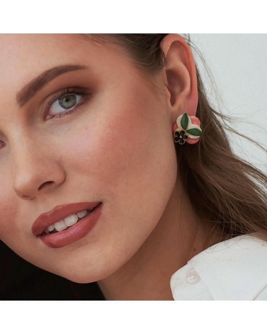 Sculp Multicolor Neutrals Love It Stud Earrings