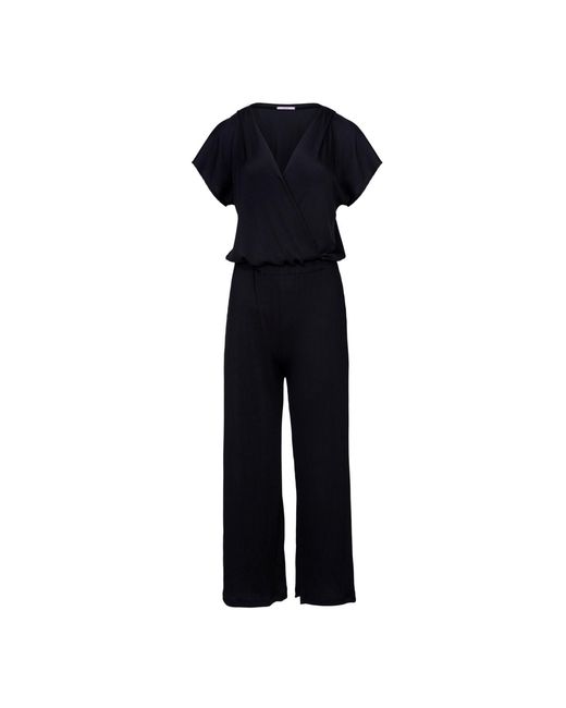 Oh!Zuza Blue Jumpsuit With Short Sleeves