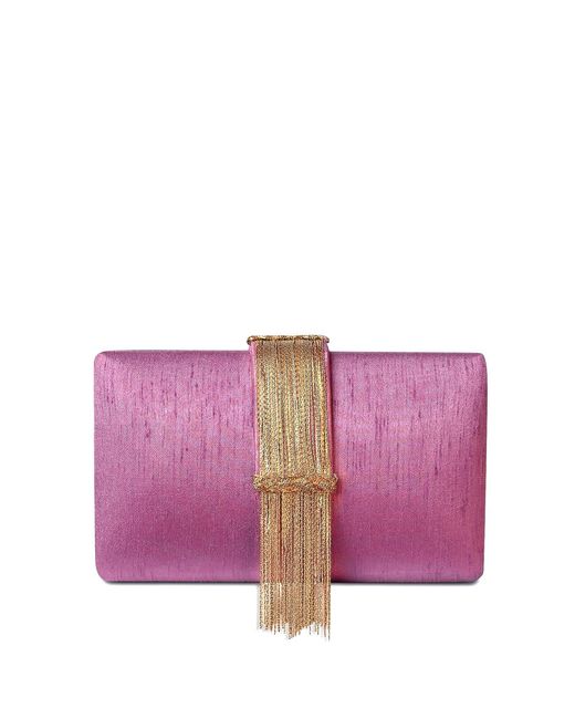 Simitri Purple Old Rose Fringe