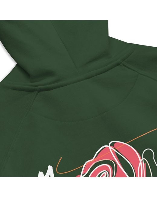 Anchor and Crew Green Bottle Nine More Amor Por Favor Editions Organic Cotton Hoodie for men
