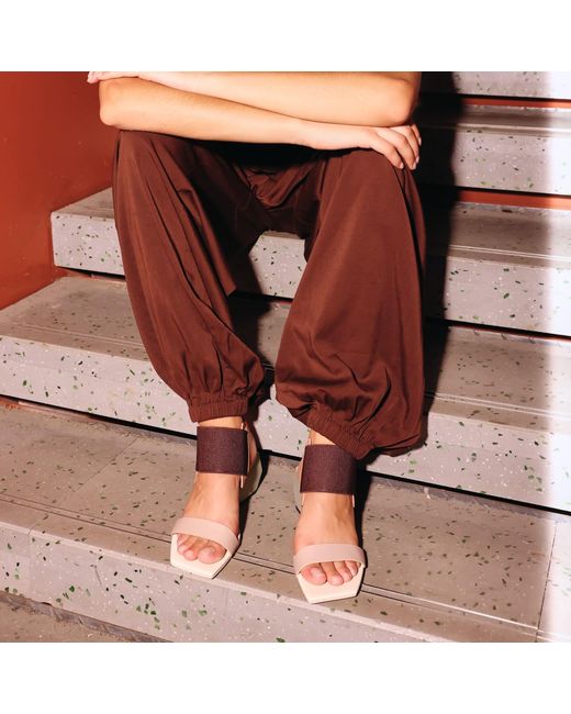 United Nude Brown Neutrals Ricky Sandal Mid