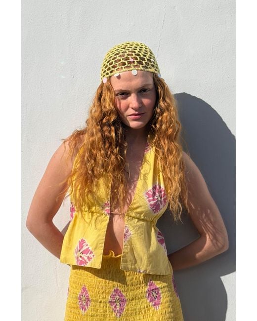 Par Y Escala Sl Yellow Jamu Top