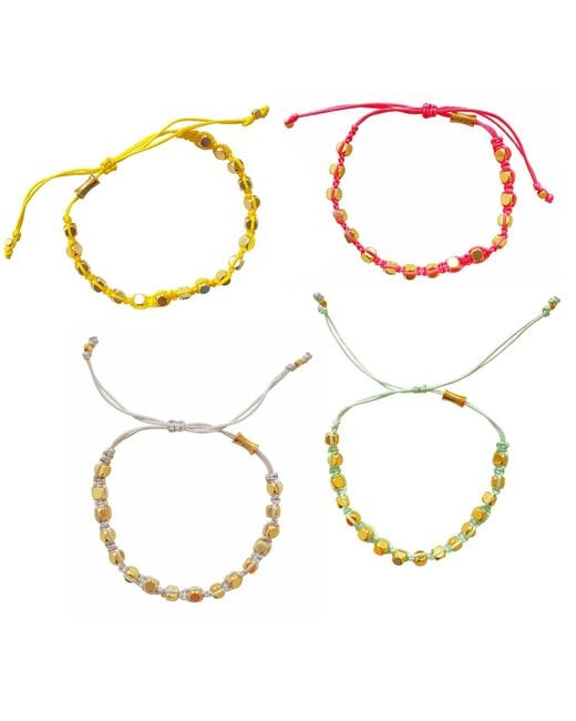 Smilla Brav Metallic Ibiza Bracelet Set