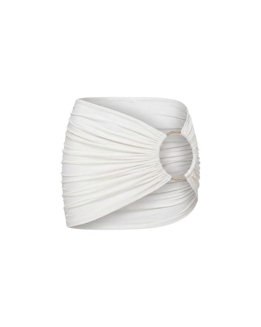 Khéla the Label White Don'T Ring Twice Skirt