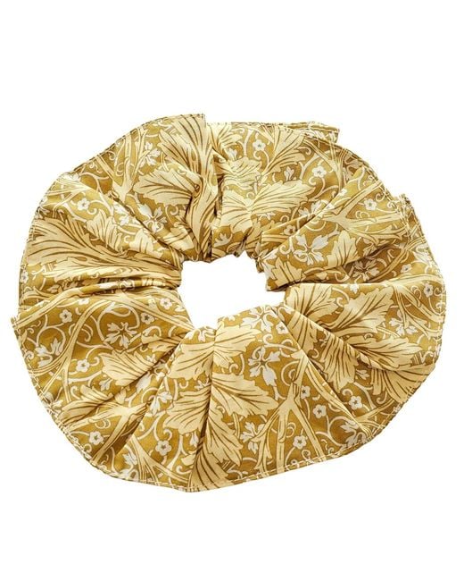 Lime Tree Design Metallic Hair Scrunchie Arcadia Trail