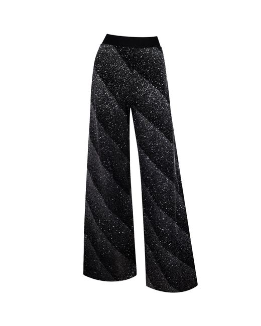Me & Thee Black Over The Moon Velvet Trousers