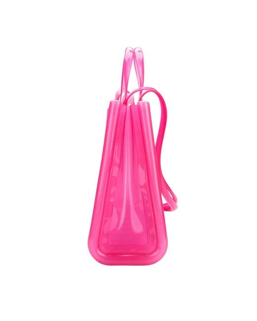 Telfar ×MELISSA large Jellyバッグ PINK Melissa Large Jelly Shopper Ii X Telfar in Pink | Lyst UK