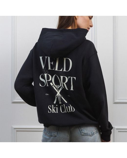 VLD Blue Jordaan Sport Ski Club Hoodie