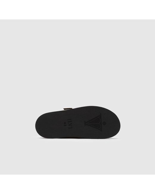 Ilvi Brown Neutrals Ettore Cream Leather Slipper for men