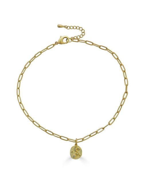 Loni Paul Jewelry Metallic Star & Moon Necklace