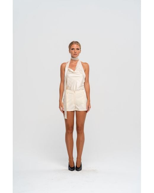 The Ethos Studio Natural Astra Shorts