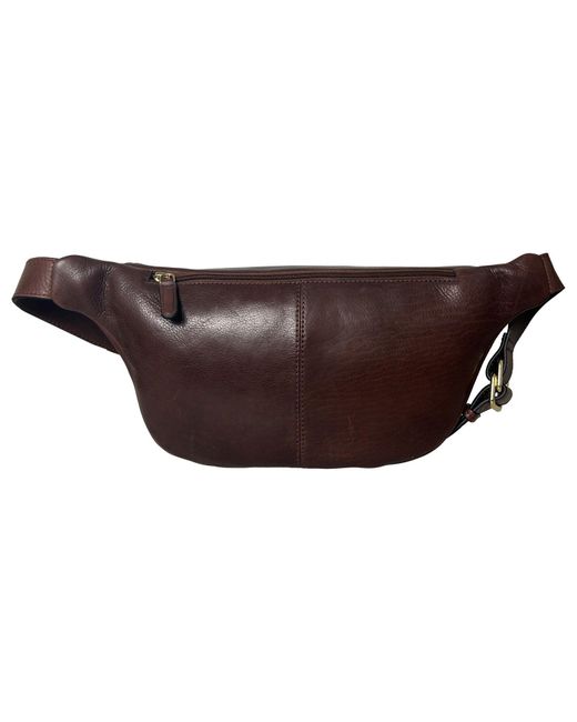 BELYSA Brown Odine Brwon Leather Bumbag