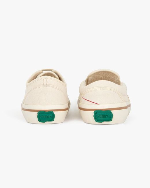 Springa | Unique Vulcanized Sneakers Italian Handmade Natural Wrong Selvagedge Denim Sneakers for men