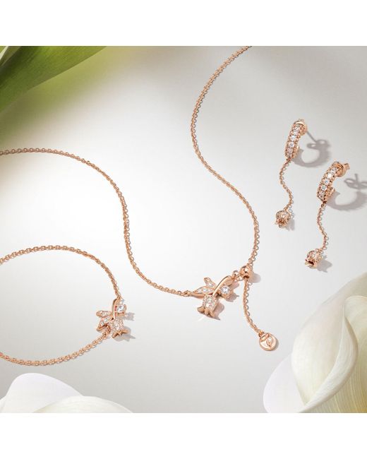 AWNL Metallic Lily Of The Valley Necklace