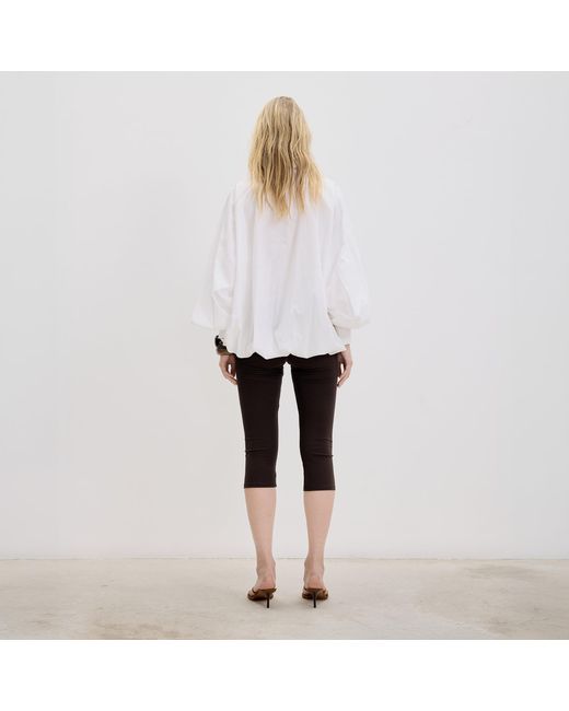 Herfetch White Oversize Basic Shirt