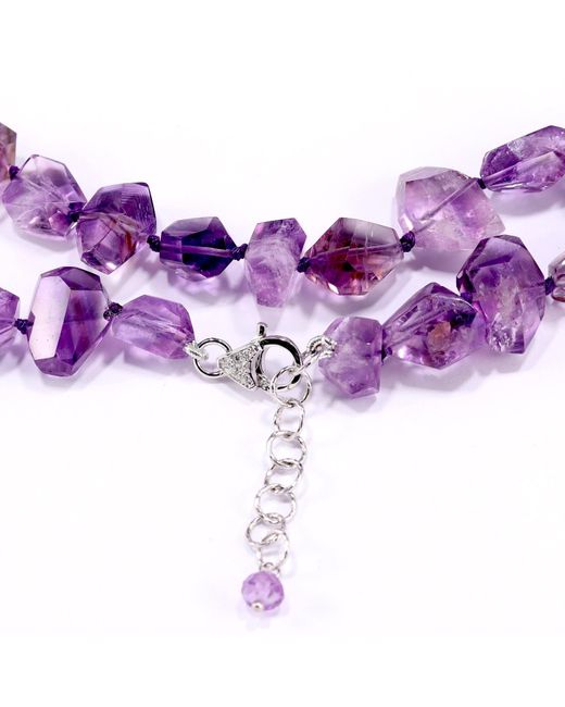 Mineralgems•Studio Purple Amethyst Ametrine Necklace