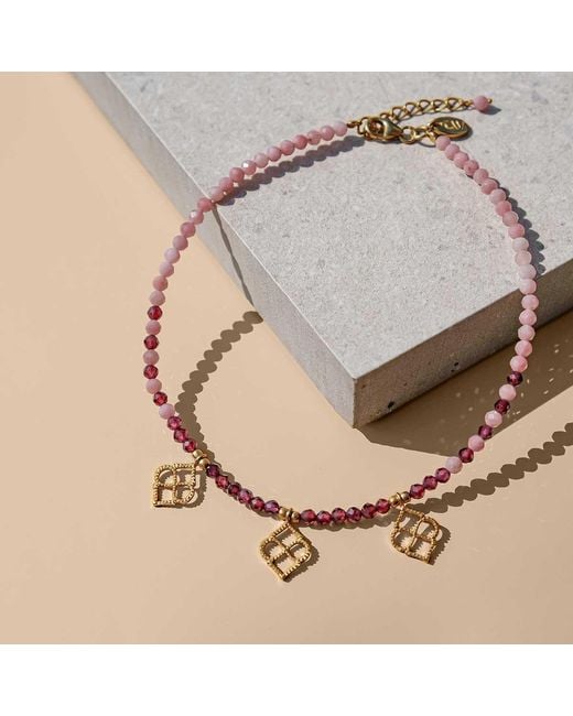 Charlotte's Web Jewellery Metallic Marrakesh Sunrise Beaded Anklet