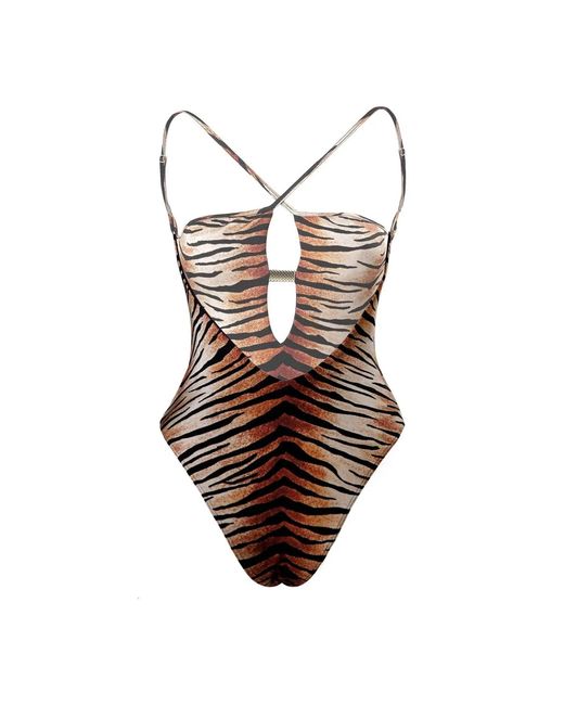 Cherina Beachwear Llc Brown Gianni Swimsuit