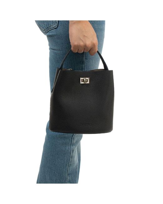 Hamel Atelier Blue Riva Leather Crossbody Bag