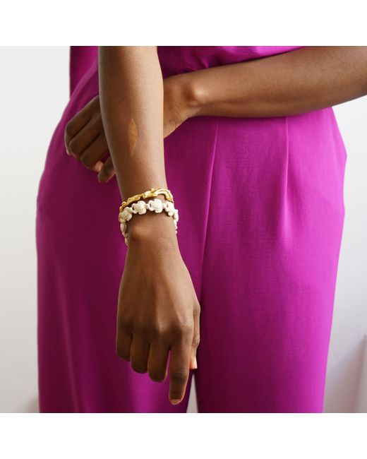Smilla Brav Metallic Neutrals Turtle Bracelet Dalaman