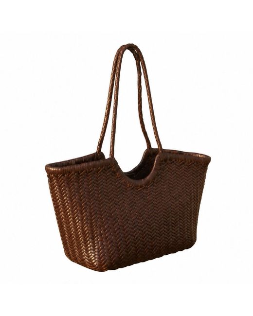 Rimini Brown Hand Woven Shooper