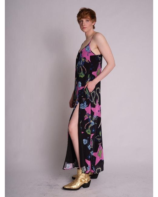 Any Old Iron White Circus Rider Star Long Dress