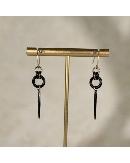 Rachel Nathan Multicolor Hook & Vermeil Spire