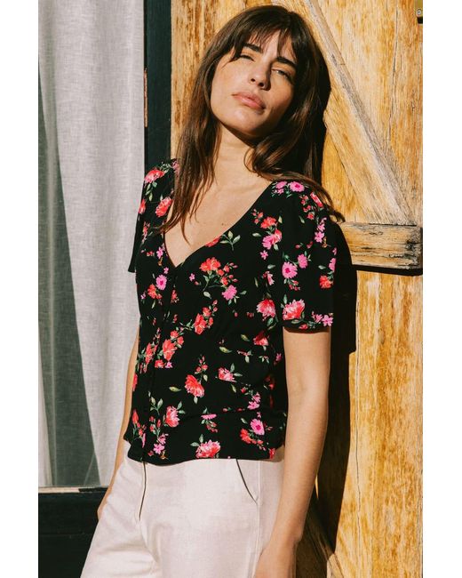 AVANI Apparel Black Blouse Althéa