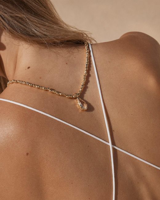 Amber Sceats Metallic Sofian Necklace