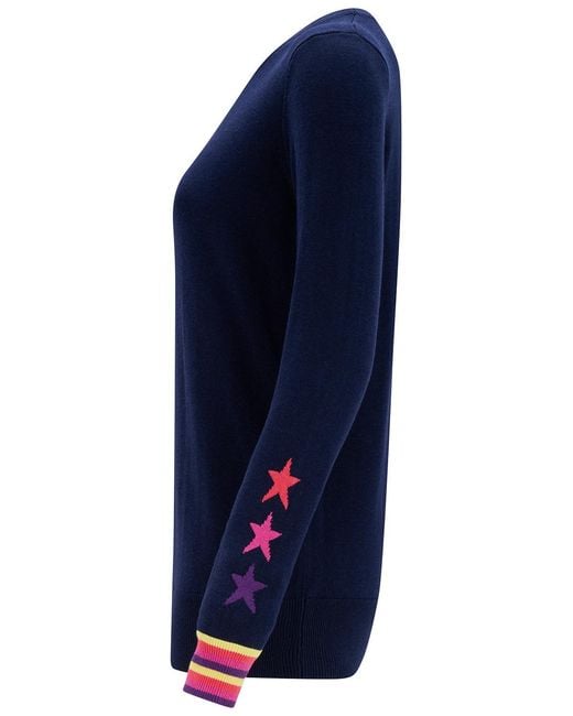 Sugarhill Blue Rita Sweater Star