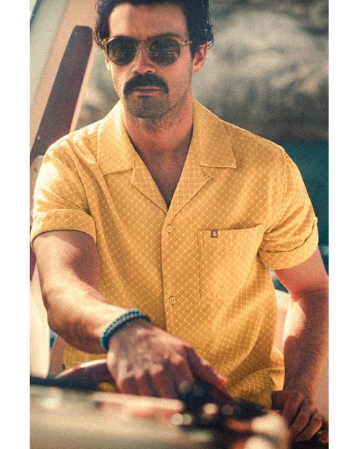 &SONS Trading Co Yellow Vista Shirt for men