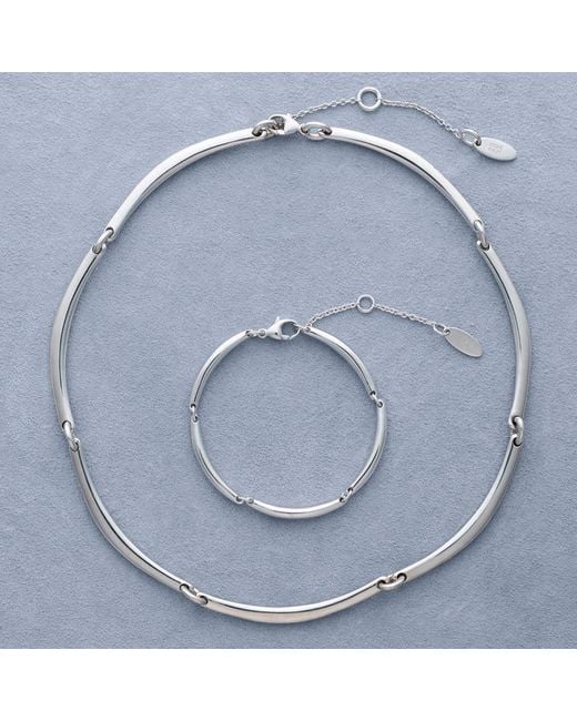 Stone Fruit Metallic Clavicle Necklace