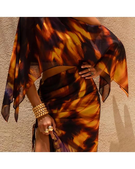 Meraki by Rashmi Bajaj Metallic Aesira Plated Wrap Bracelet