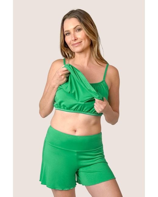 JJwinks Green Nightly Crush Top