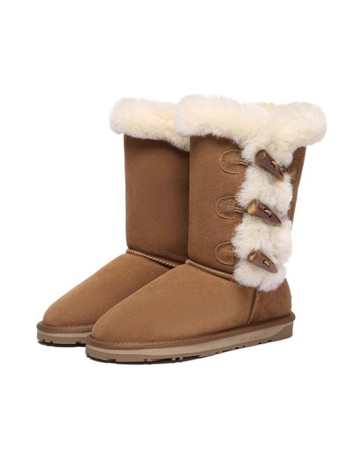 EverAu Australia Brown Ashy Tall Boots