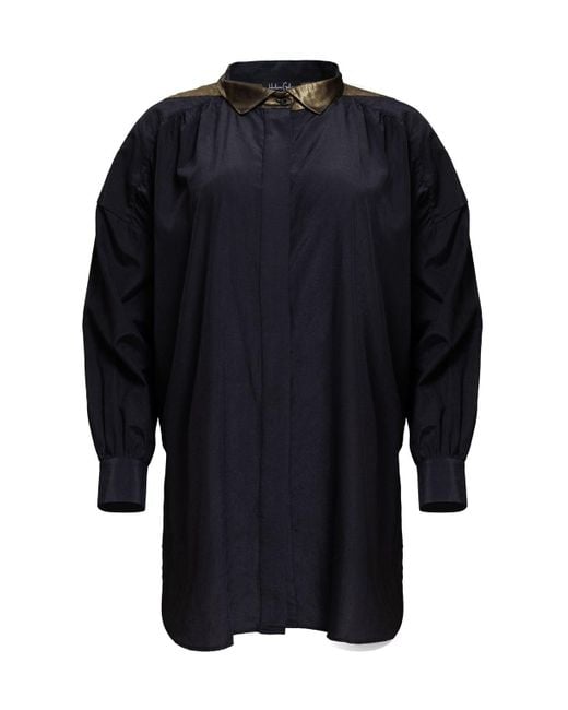 Helene Galwas Blue Holly Blouse