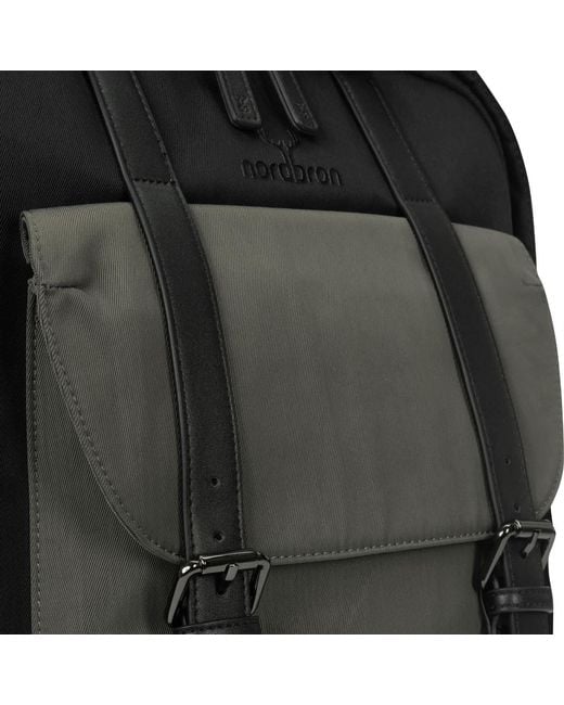 Norbron Black Solna Bag for men
