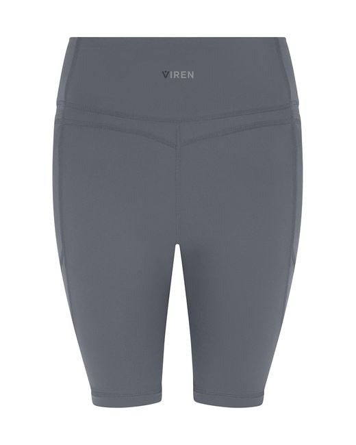 VIEREN Gray Higher Power Shorts