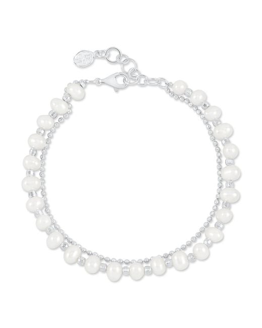 Dower & Hall Metallic Freshwater Timeless Orissa Pearl Bracelet