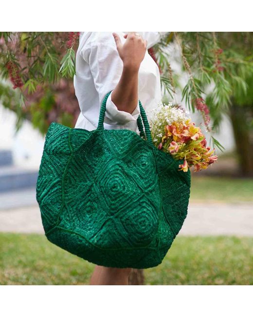 Zanatany Concepts Green Nico- Tote Bag