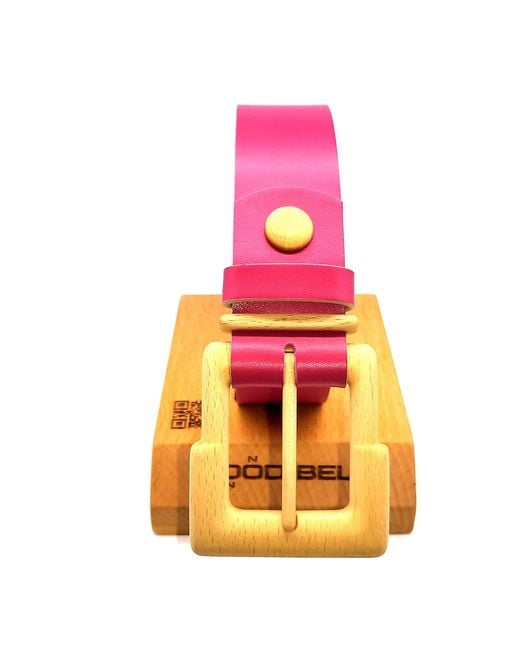 Wood Belt Pink Powell Pride 425