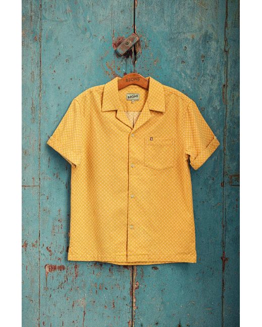 &SONS Trading Co Yellow Vista Shirt for men