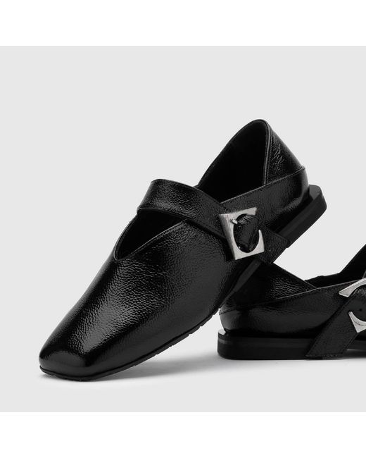 Ilvi Black Vekda Patent Leather Loafer