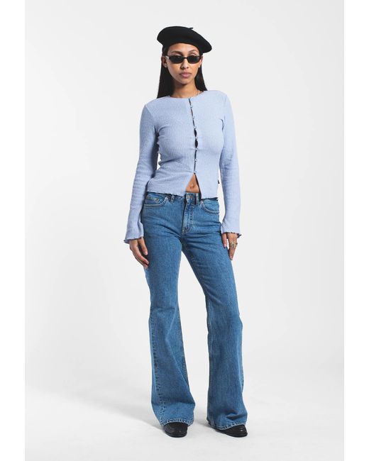 Dr. Denim Blue Elba Mid Bootcut