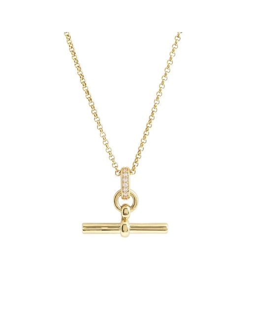 Hye Jane Jewelry Metallic Juliette T-Bar Necklace