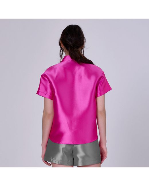 Smart and Joy Pink Short Sleeve Shirt