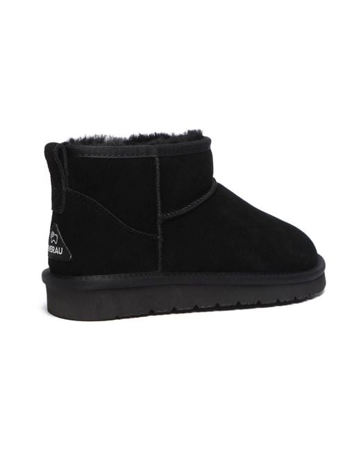 EverAu Australia Black Finch Ultra Mini Classic Boots