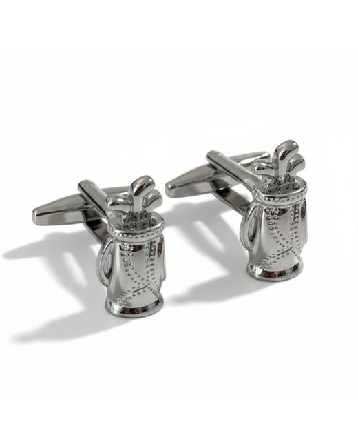 Latelita London Metallic Golf Clubs Cufflinks for men