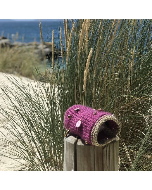 Hilo De Mar Purple Gabriela Bracelet With Charms