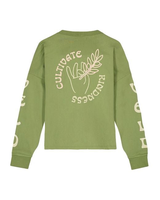 VLD Green Vondel Cultivate Kindness Long Sleeve T-Shirt